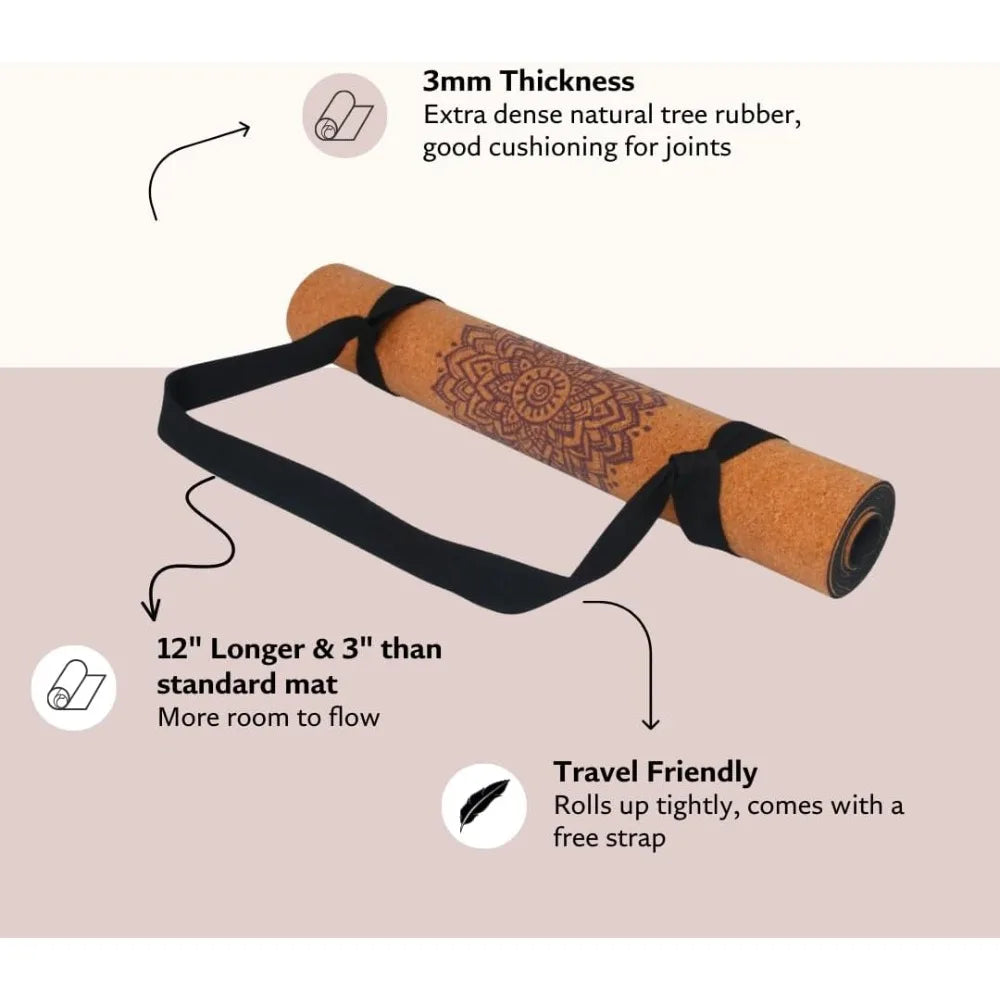 Chakra Cork Yoga Mat
