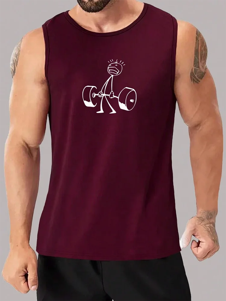 Summer Daily Exercise Men's Tank Top