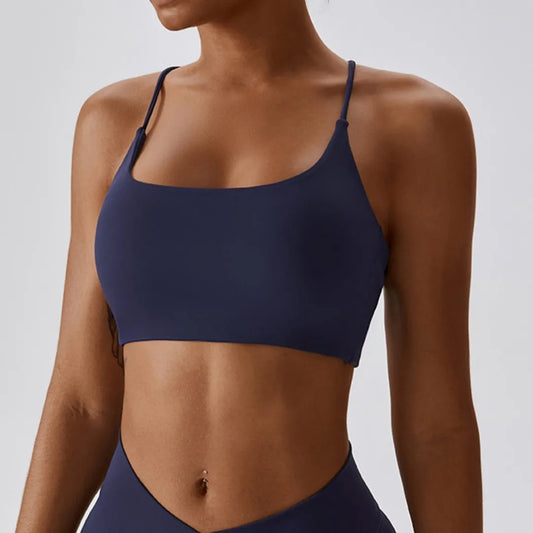 Backless Fitness Sports Bra