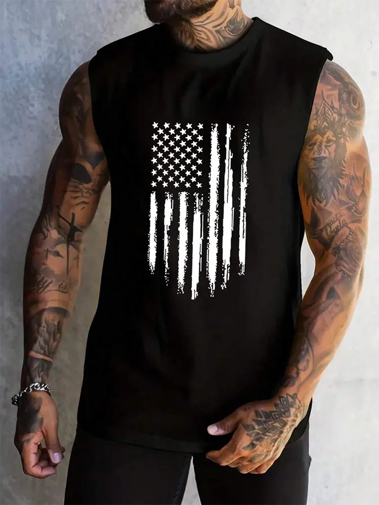 Summer Daily Exercise Men's Tank Top