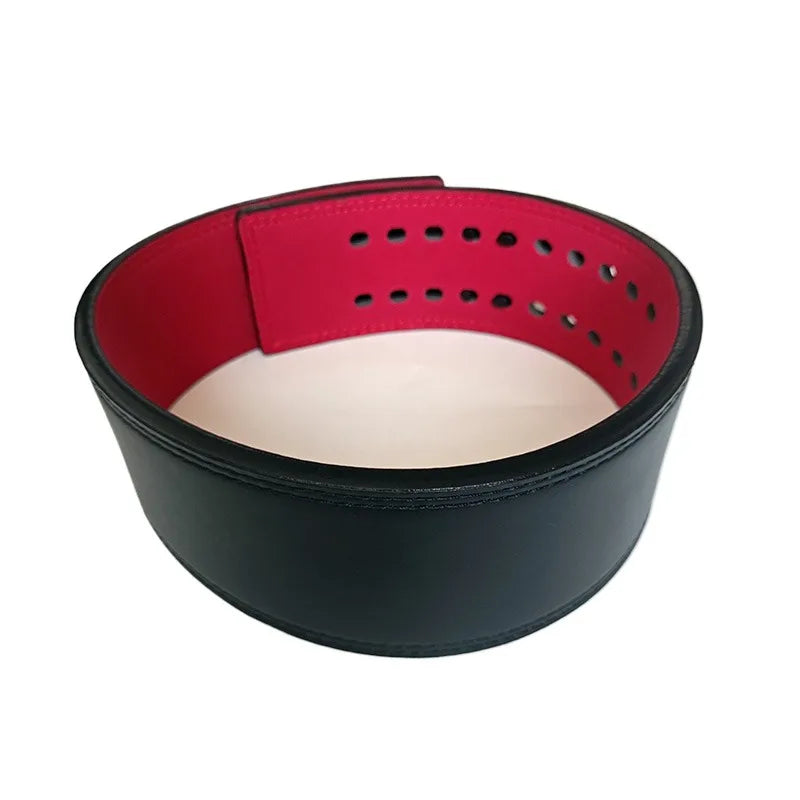 Soft Leather Fitness Waist Belt
