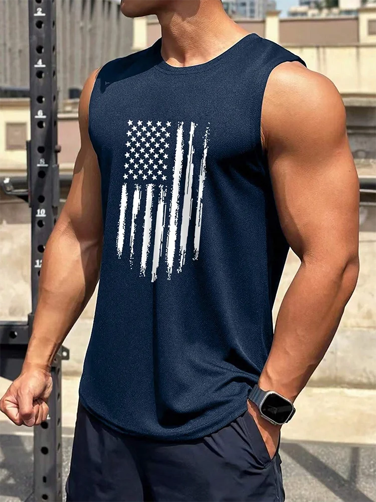Summer Daily Exercise Men's Tank Top