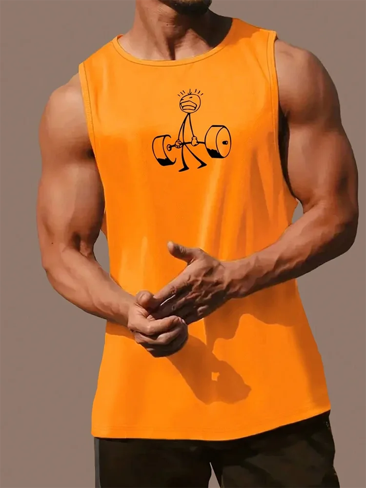 Summer Daily Exercise Men's Tank Top