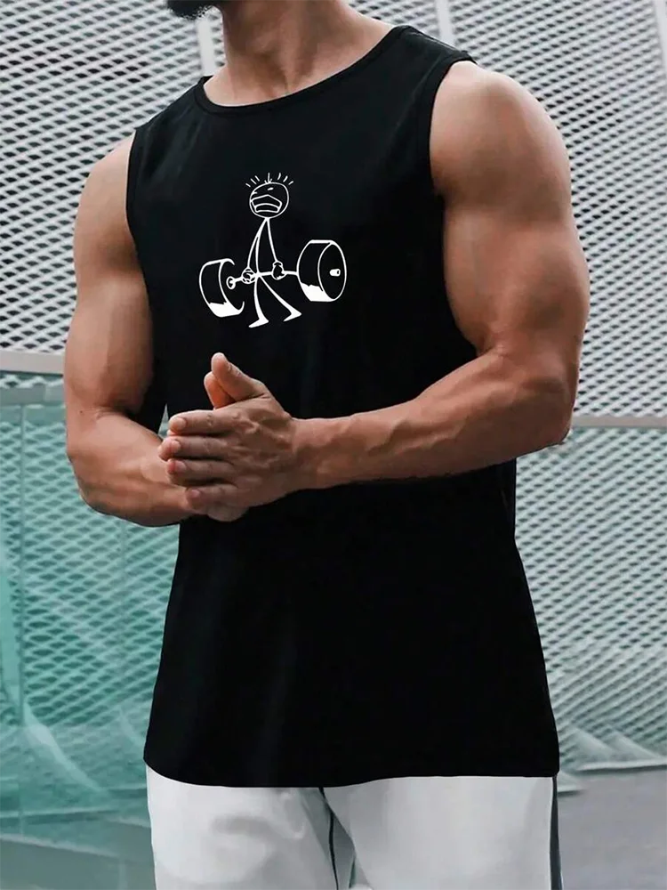 Summer Daily Exercise Men's Tank Top