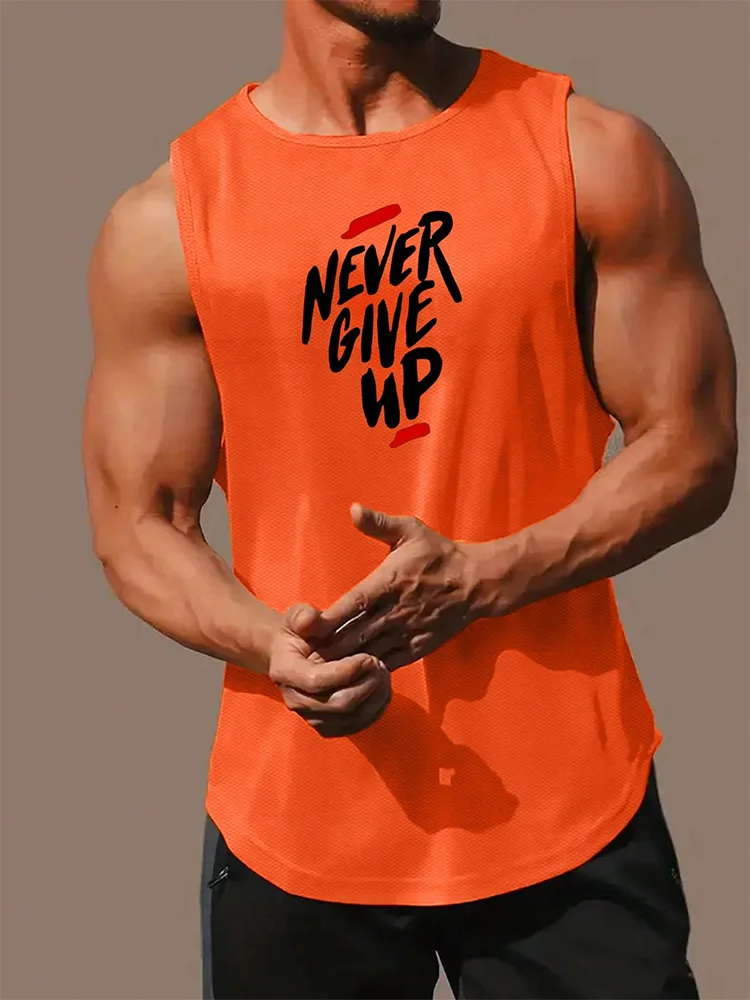 Summer Daily Exercise Men's Tank Top