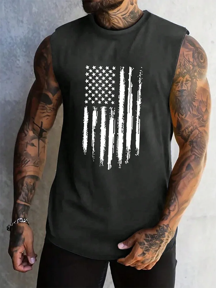 Summer Daily Exercise Men's Tank Top