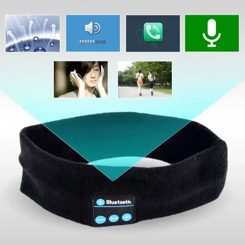 Headband Headphones - Sleep Eye Mask