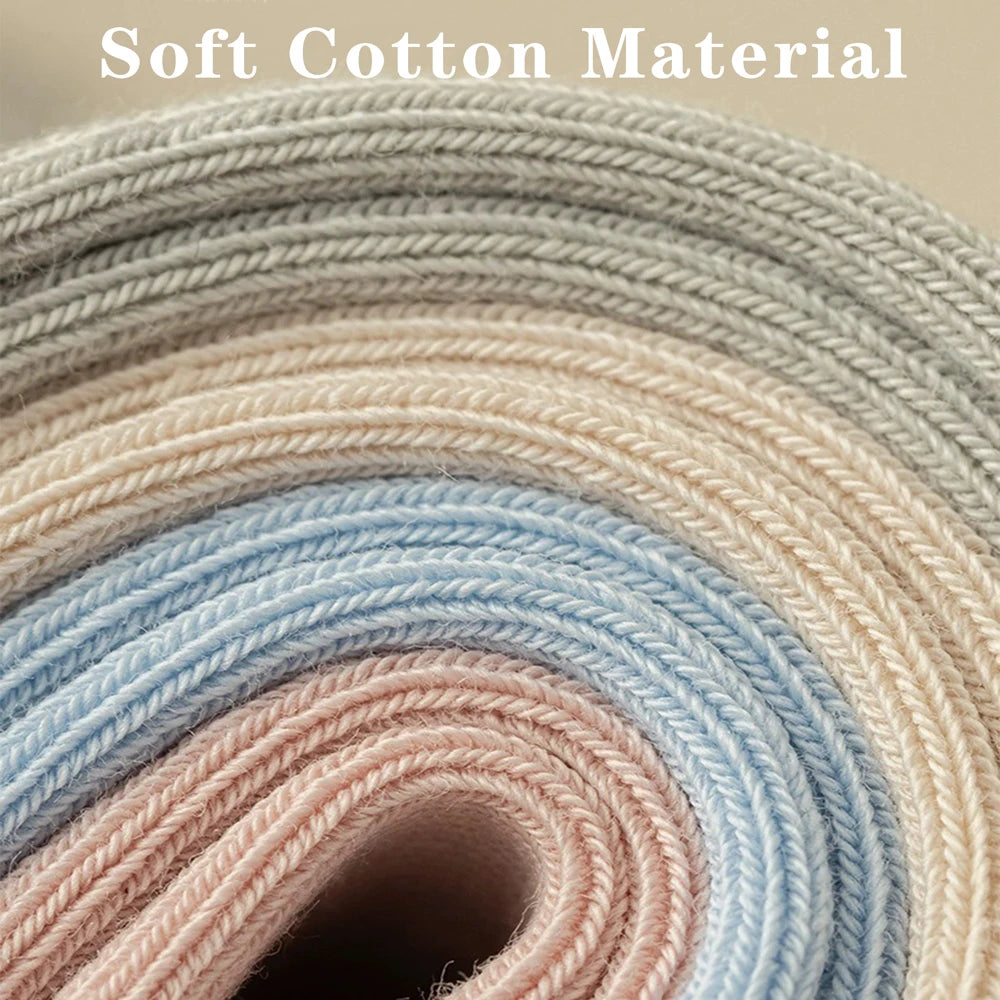 3 Pairs of Cotton Anti Slip Yoga Socks