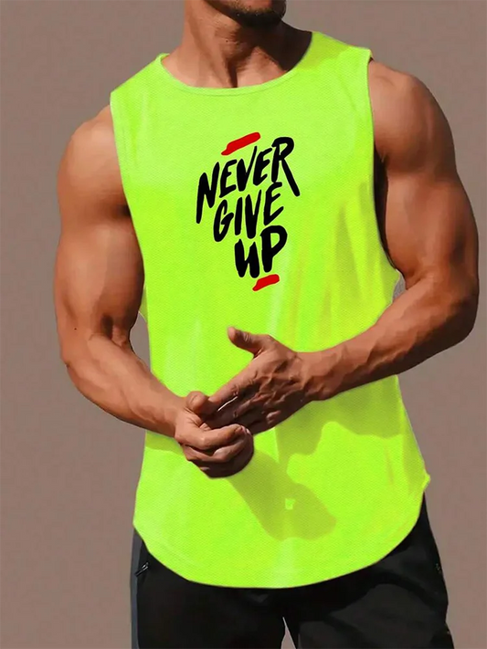 Summer Daily Exercise Men's Tank Top