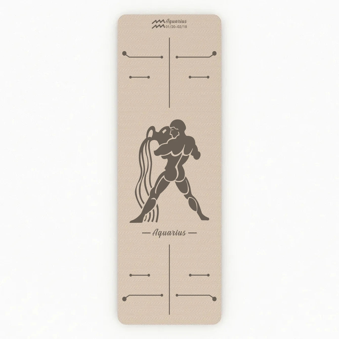 Aquarius TPE Yoga Mat