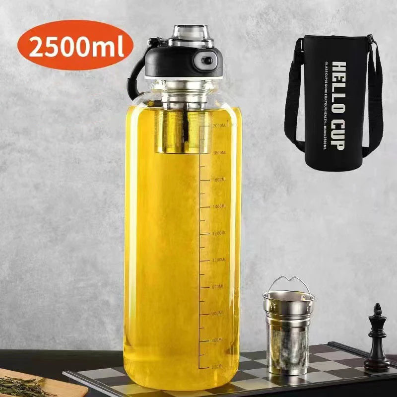 Glass Tumbler with Infuser