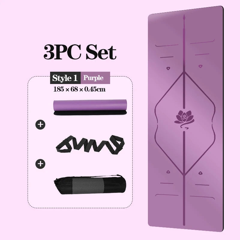 183cm*61cm Yoga Mat Non Slip