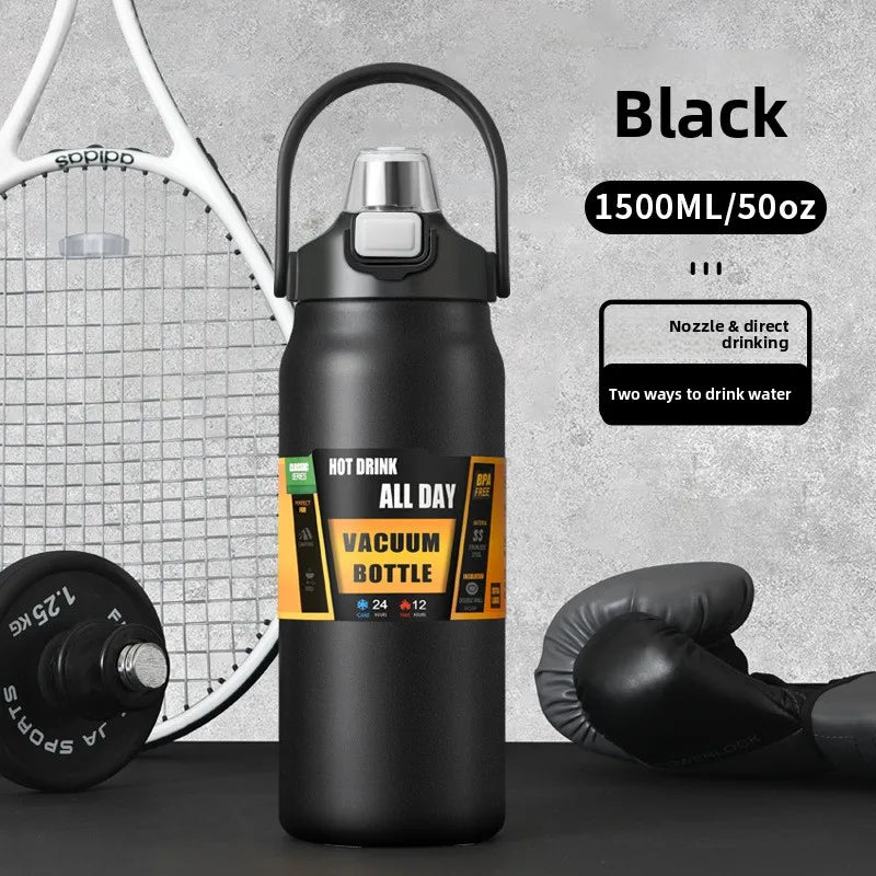 Portable 304 Stainless Steel Thermal Mug Tumbler