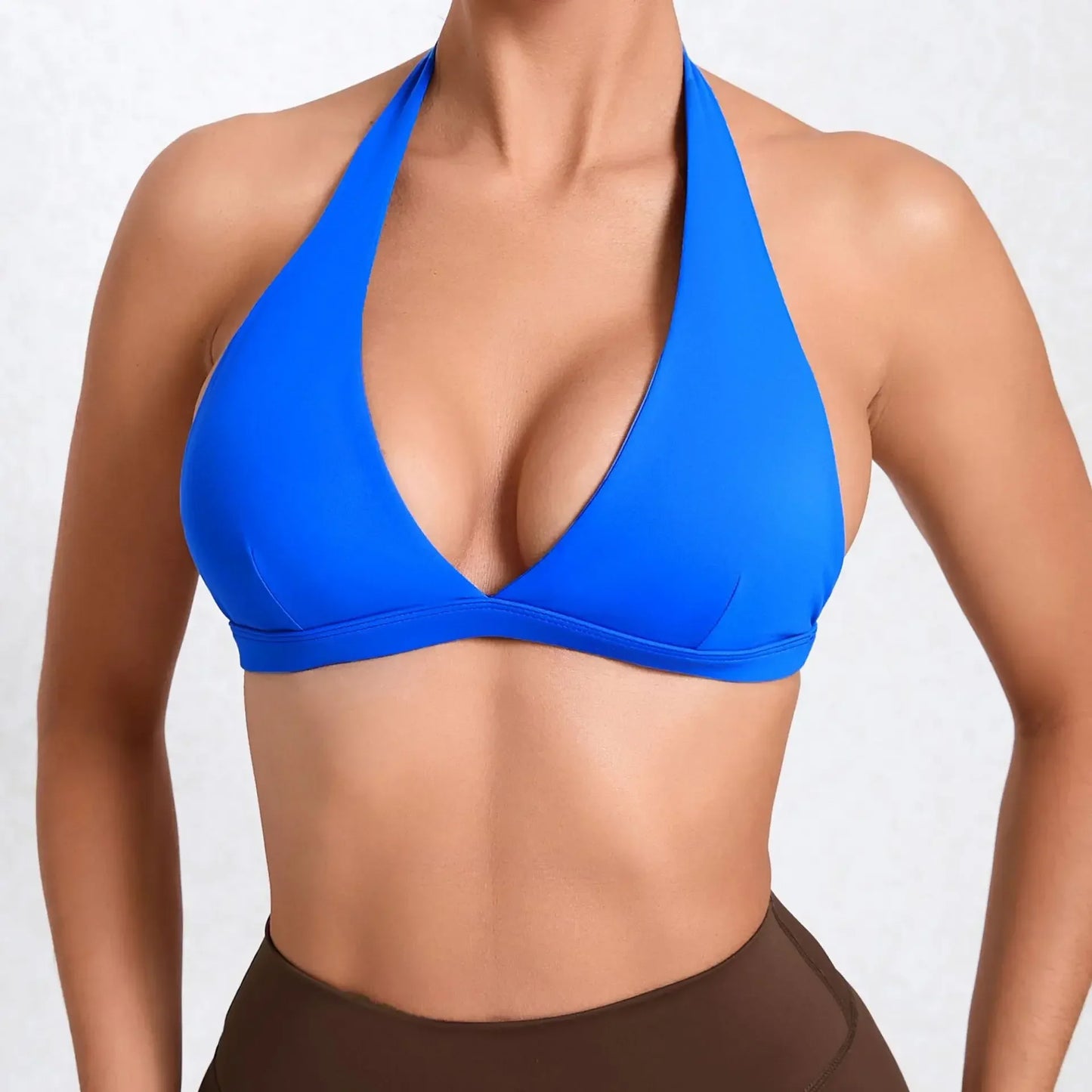 Sexy V-neck Sport Bra