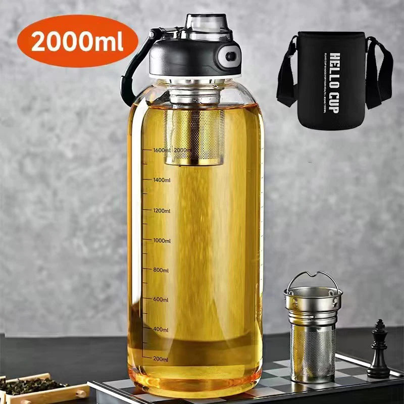 Glass Tumbler with Infuser