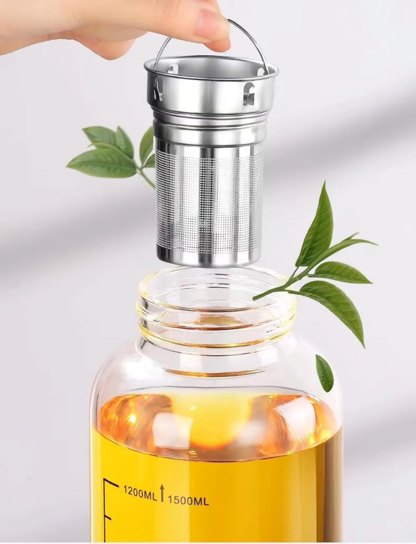 Glass Tumbler with Infuser