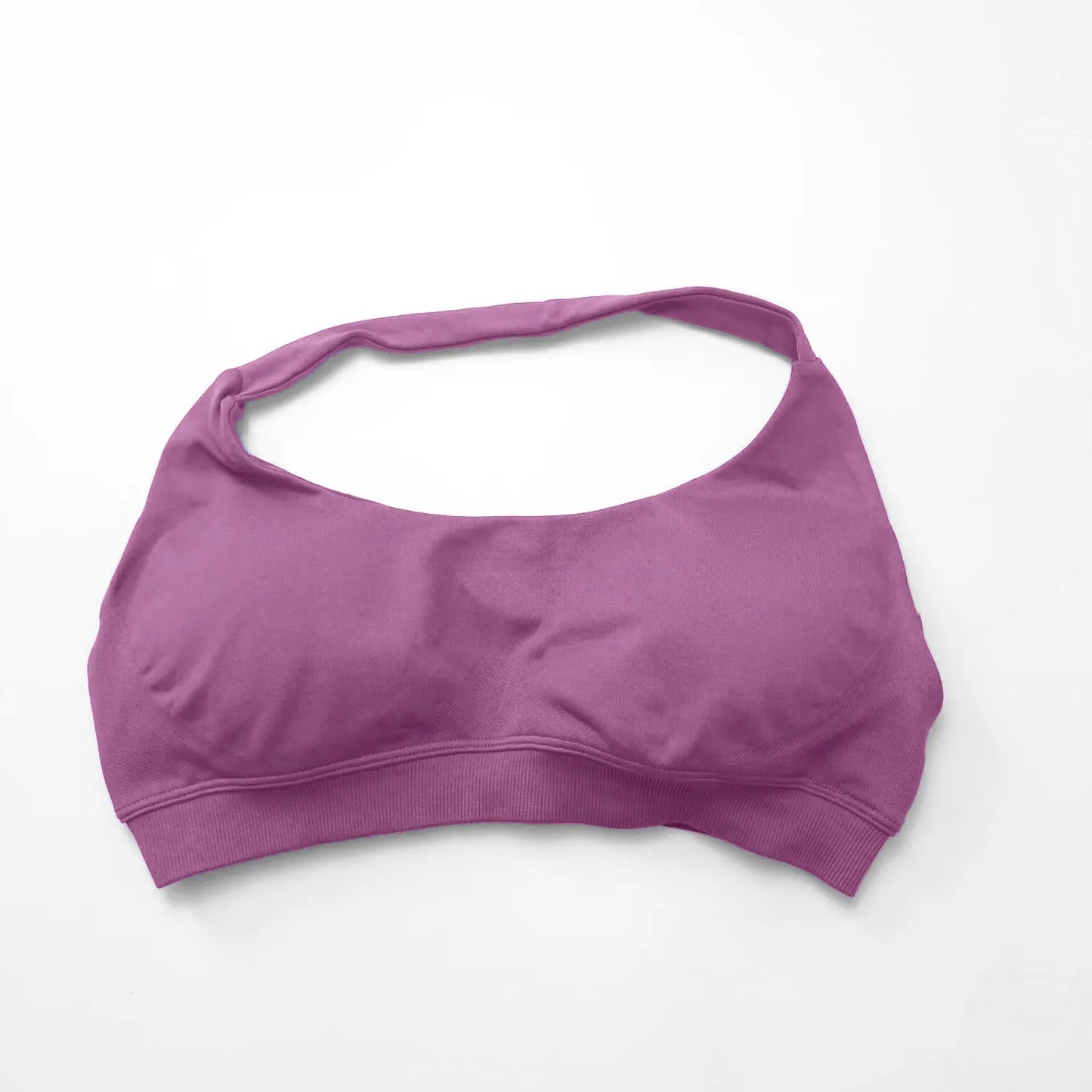 Women Seamless Halter Sports Bra