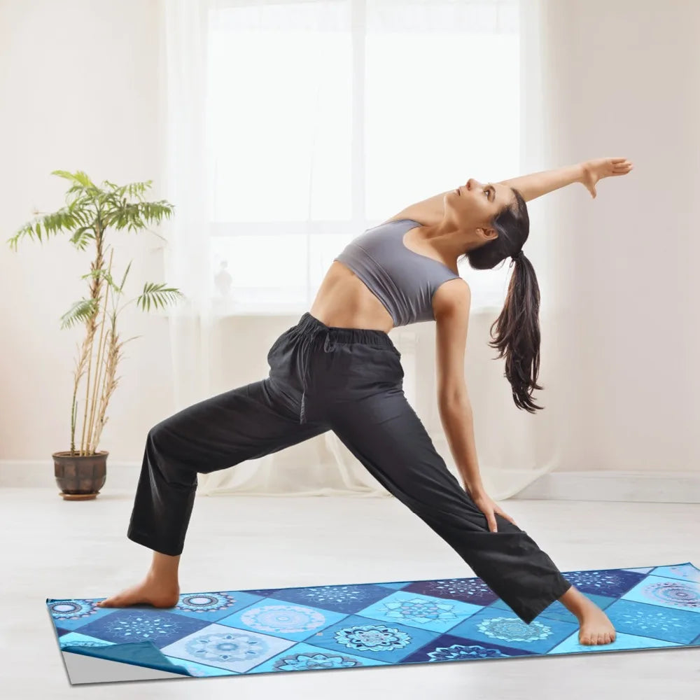 Double Printed Yoga Mat