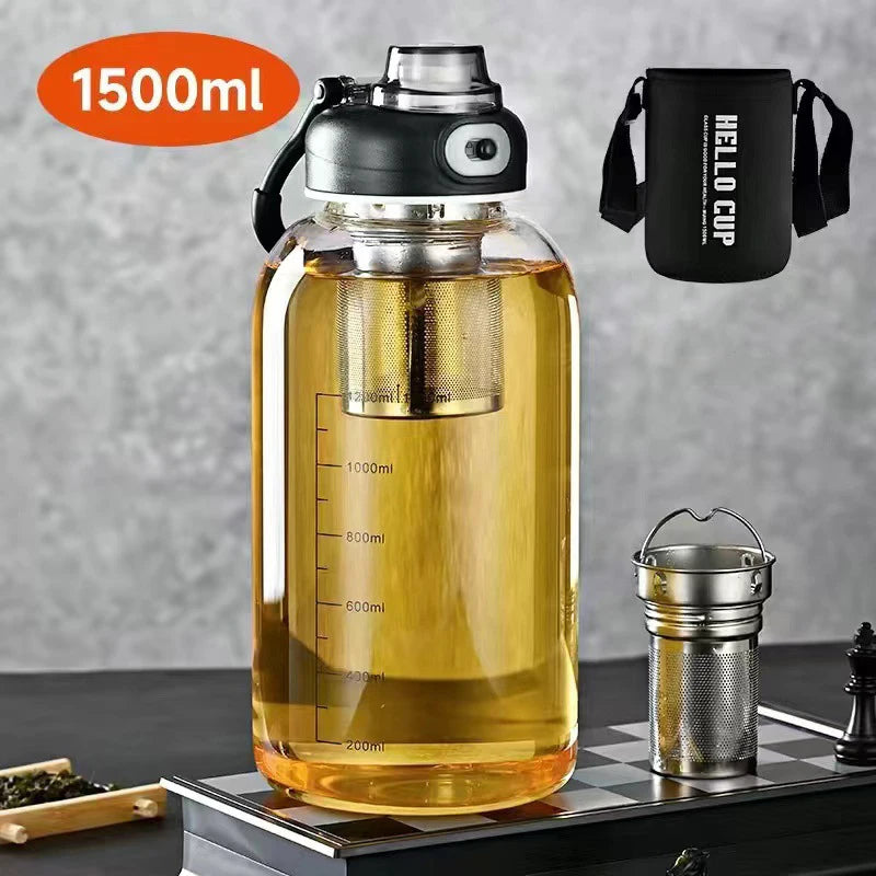 Glass Tumbler with Infuser