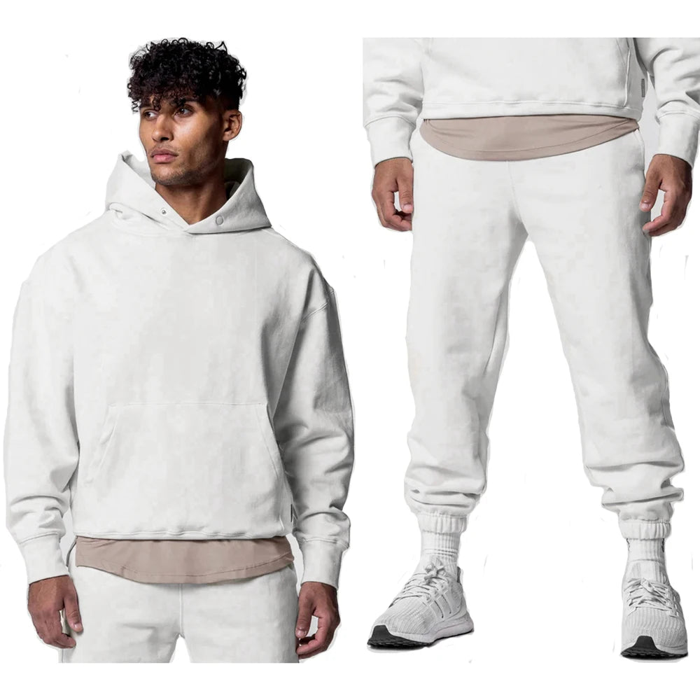 Hooded tracksuit set