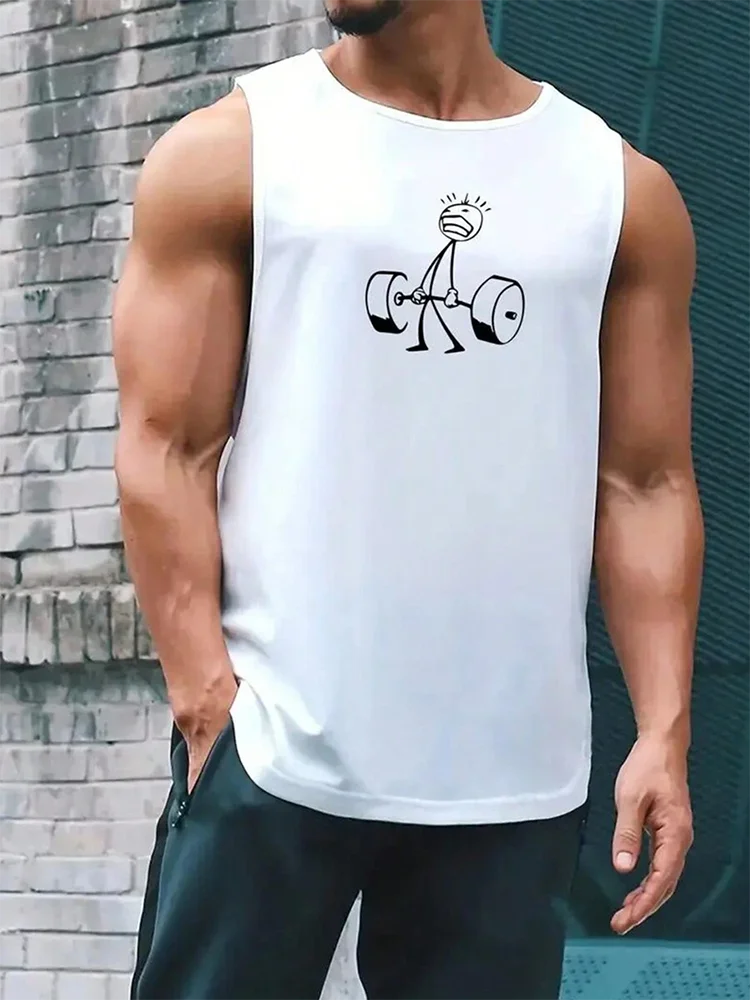 Summer Daily Exercise Men's Tank Top