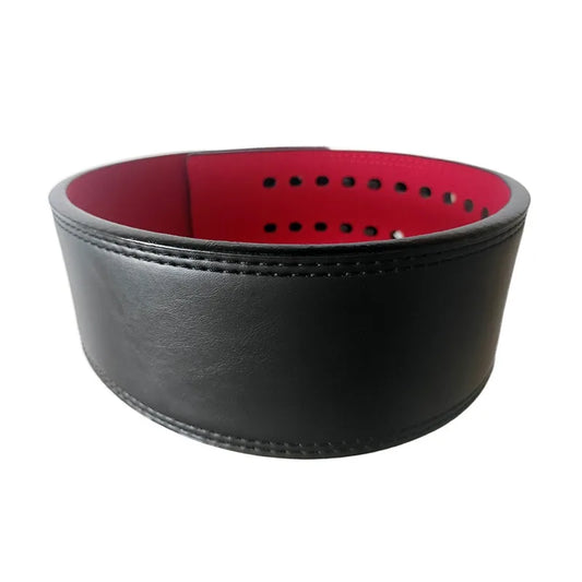 Soft Leather Fitness Waist Belt