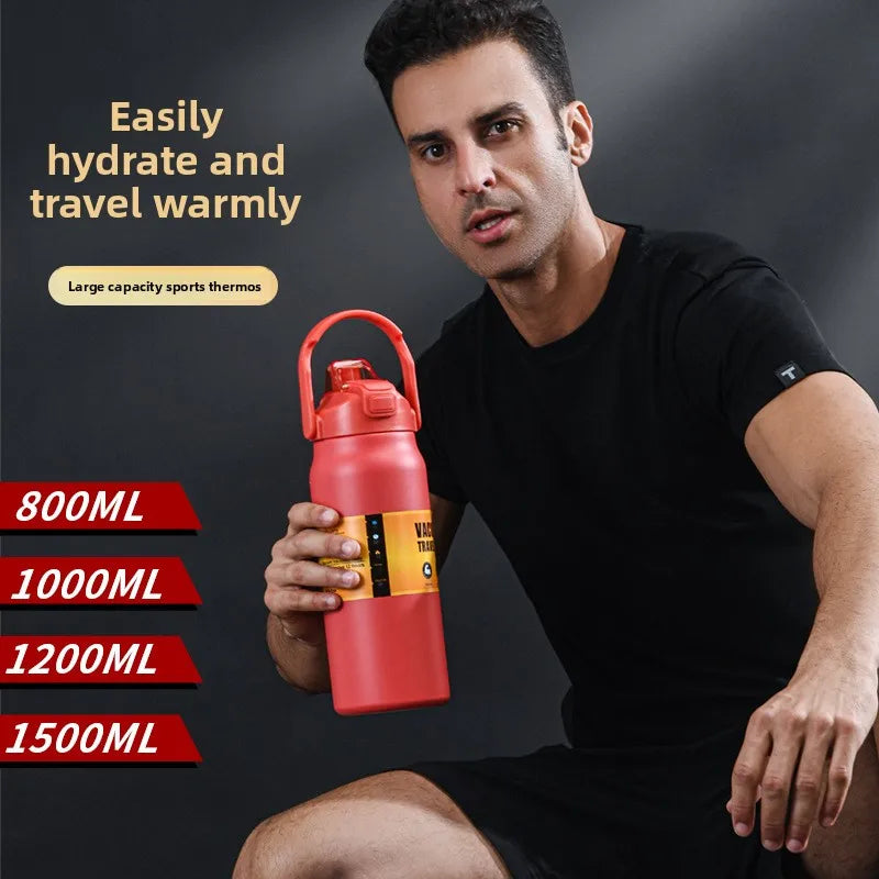 Portable 304 Stainless Steel Thermal Mug Tumbler