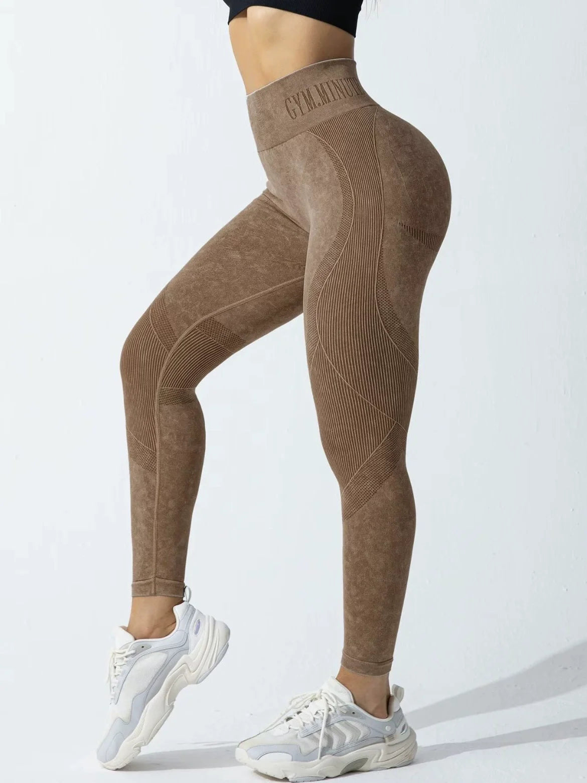 Women Seamless Gym High Waist Yoga Pants