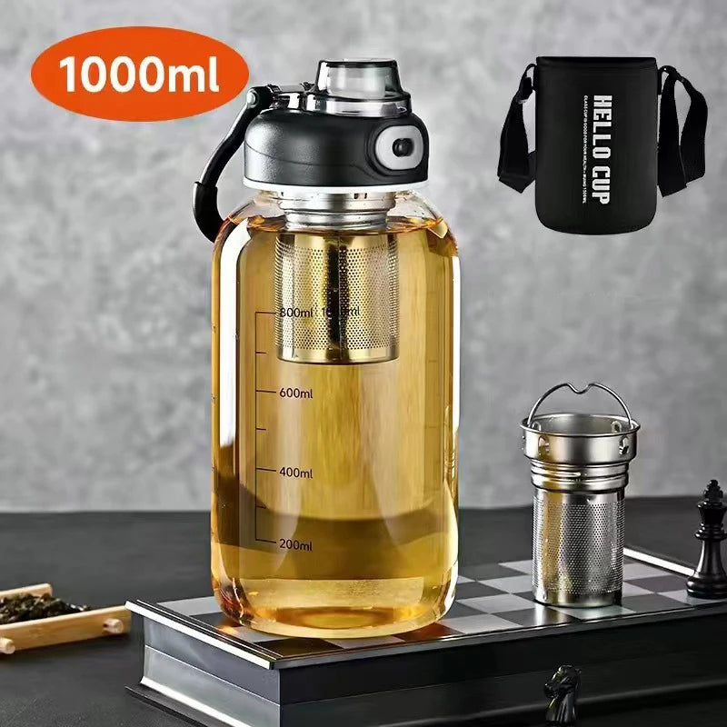 Glass Tumbler with Infuser
