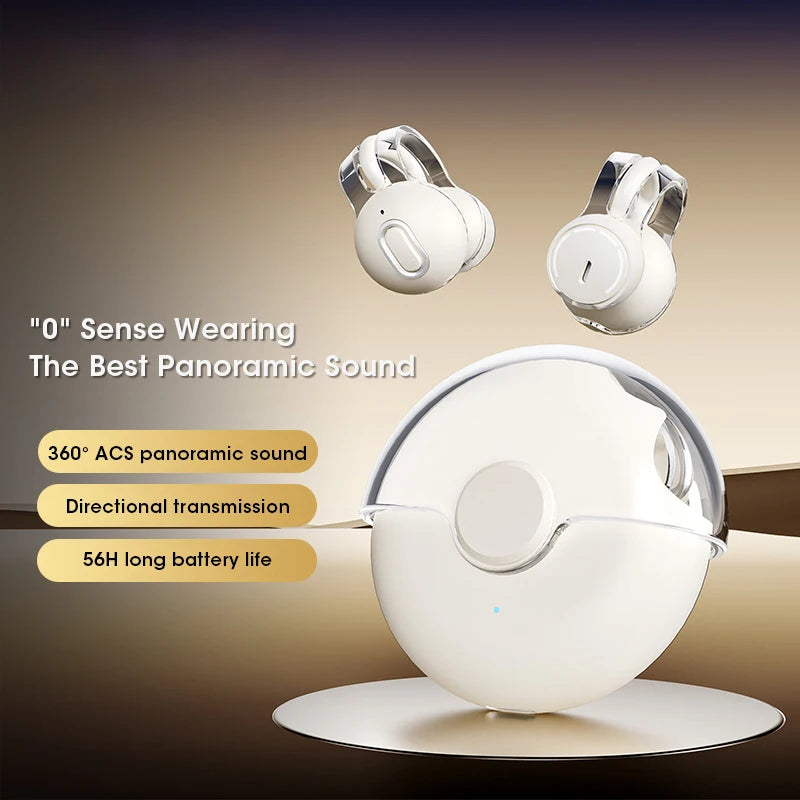 Bluetooth Earbuds Clip-on