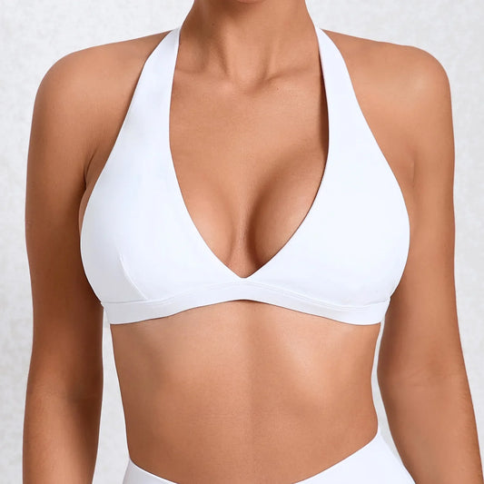 Sexy V-neck Sport Bra
