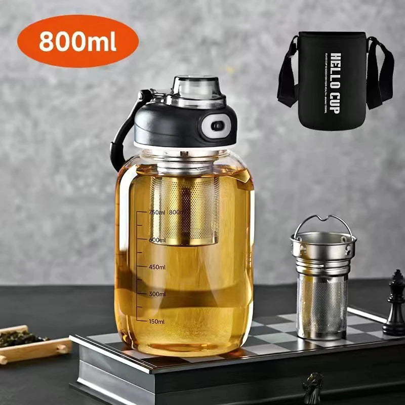 Glass Tumbler with Infuser