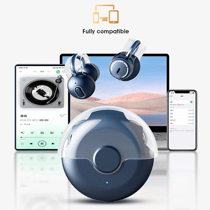 Bluetooth Earbuds Clip-on