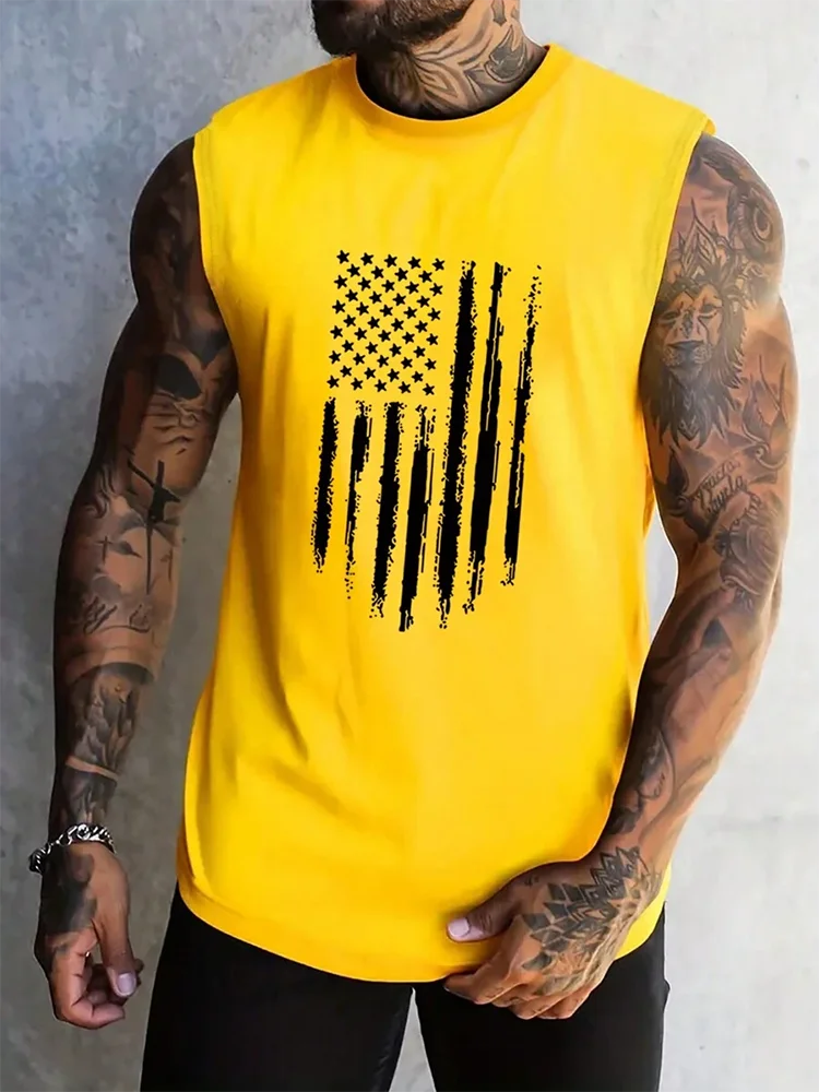 Summer Daily Exercise Men's Tank Top