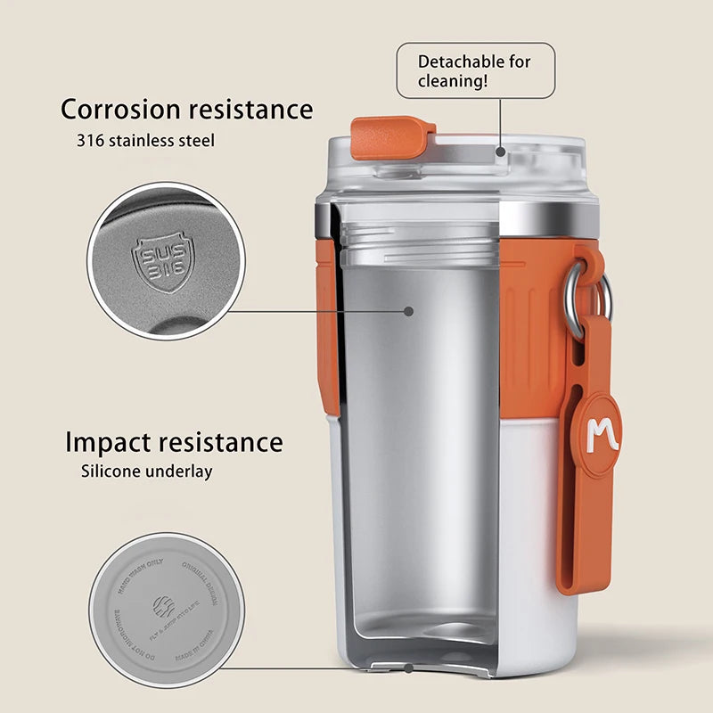 FEIJIAN Stainless Steel Coffee Tumbler