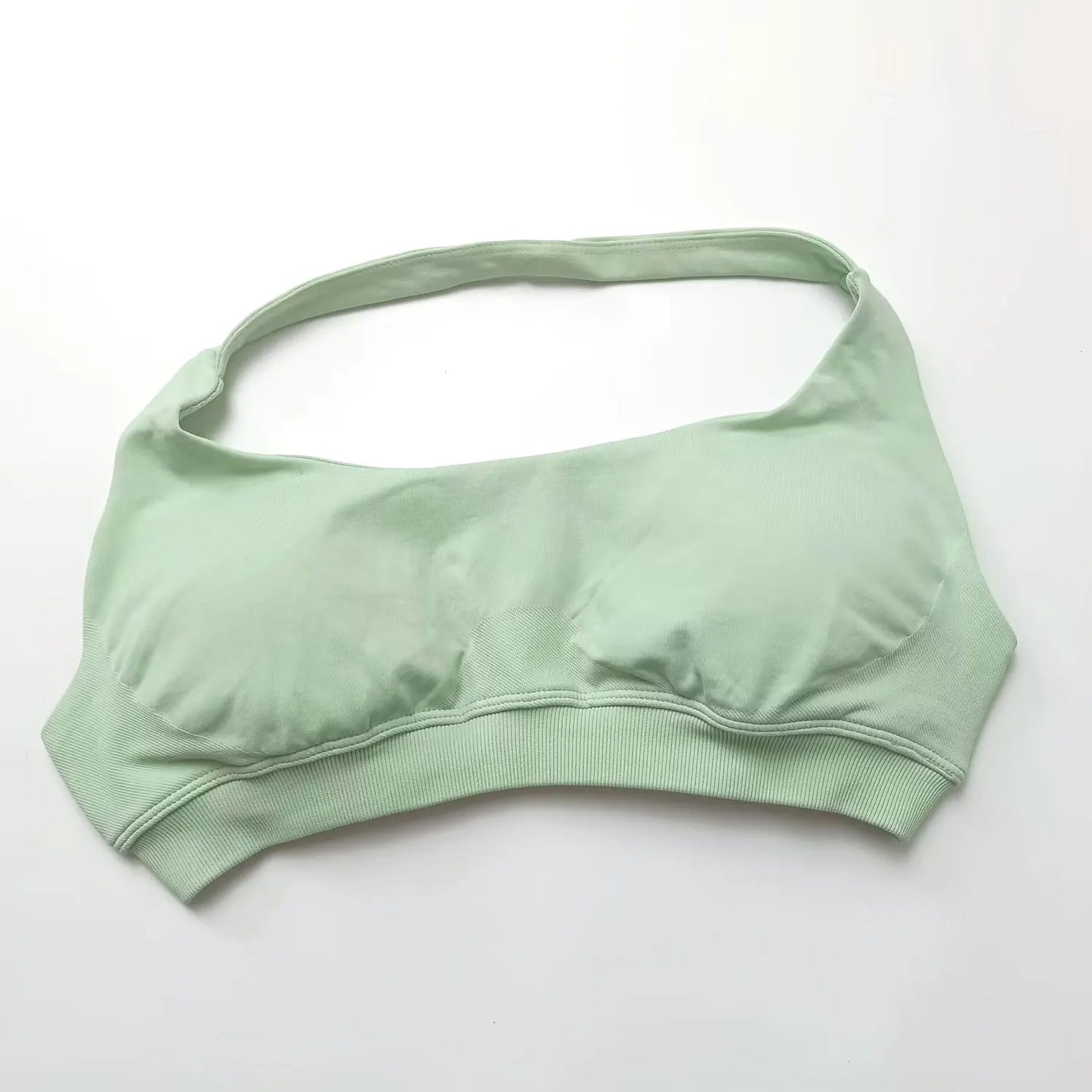 Women Seamless Halter Sports Bra