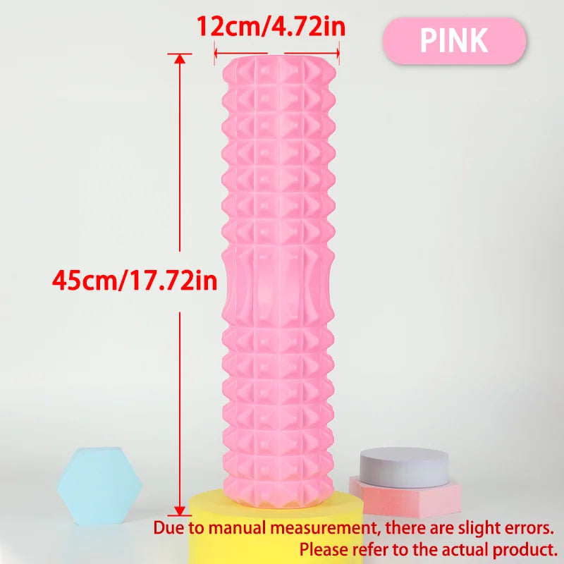 Foam Rollers for Muscle Massage 30/45CM - HIGH-Density Back Foam Roller for Back Pain Relief & Muscle Recovery in Legs & Arms