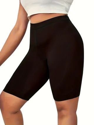 Black Stretch Yoga Shorts