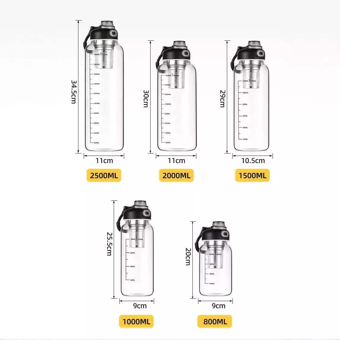 Glass Tumbler with Infuser