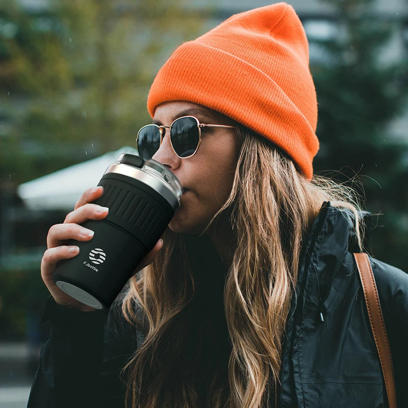 FEIJIAN Stainless Steel Coffee Tumbler
