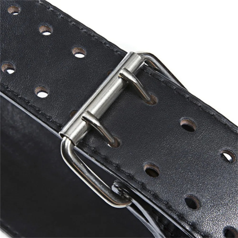 Adjustable Leather Back Brace
