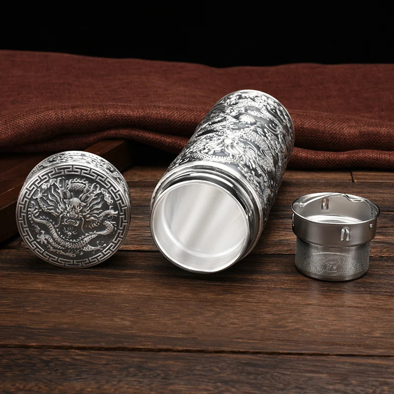 Sterling Silver Thermos Cup