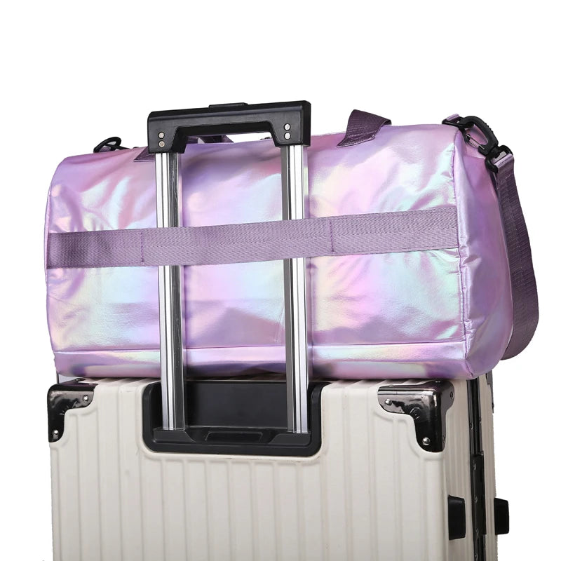 Women's Nylon Travel Duffel Bag