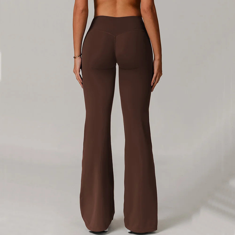 High Waist Wide Leg Pants Leggings