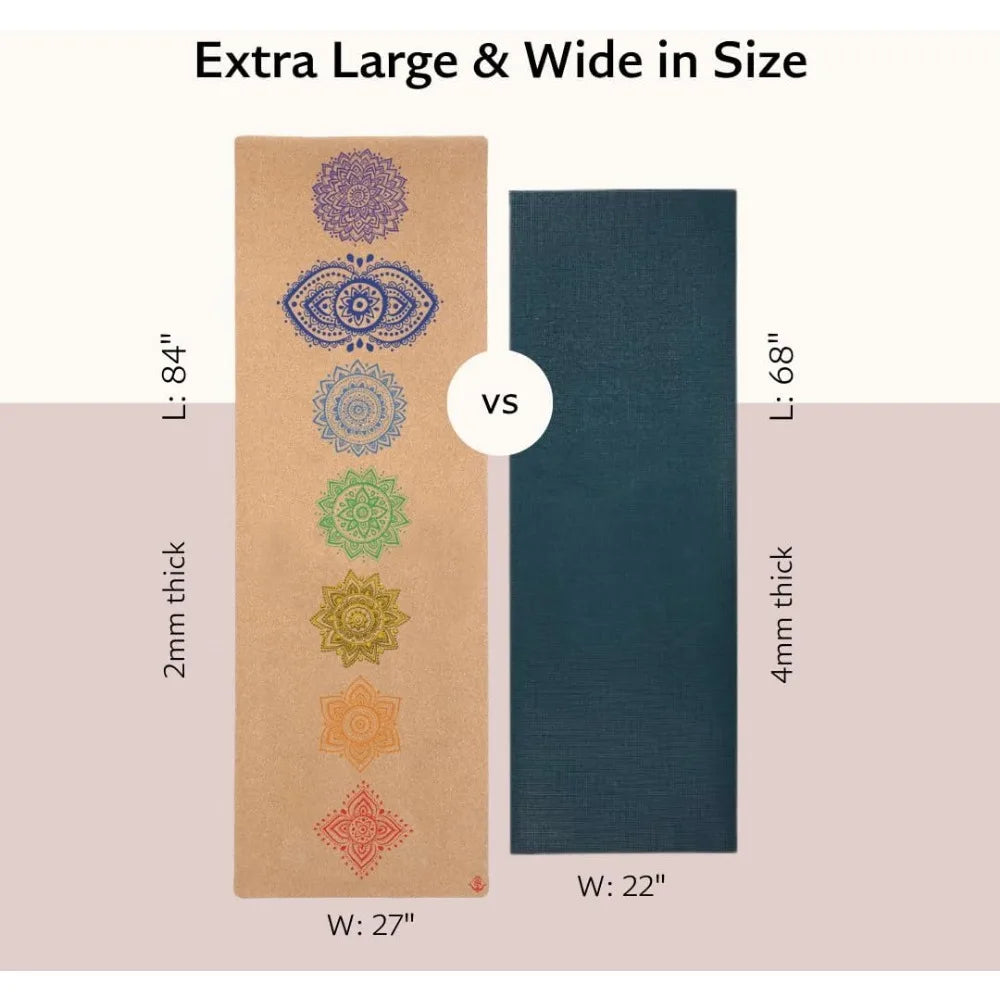 Chakra Cork Yoga Mat