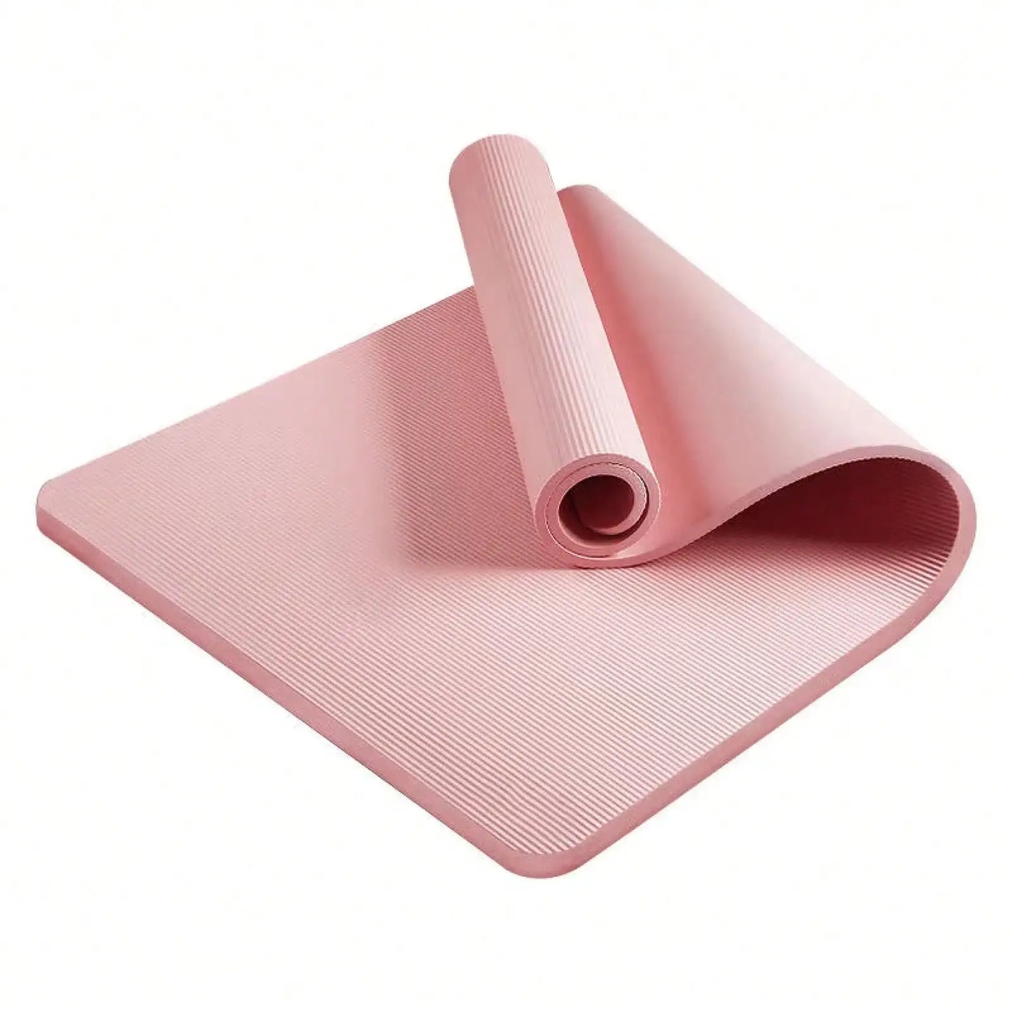 Pink Yoga Mat Set 185*61CM Non Slip Thickened Fitness Mat