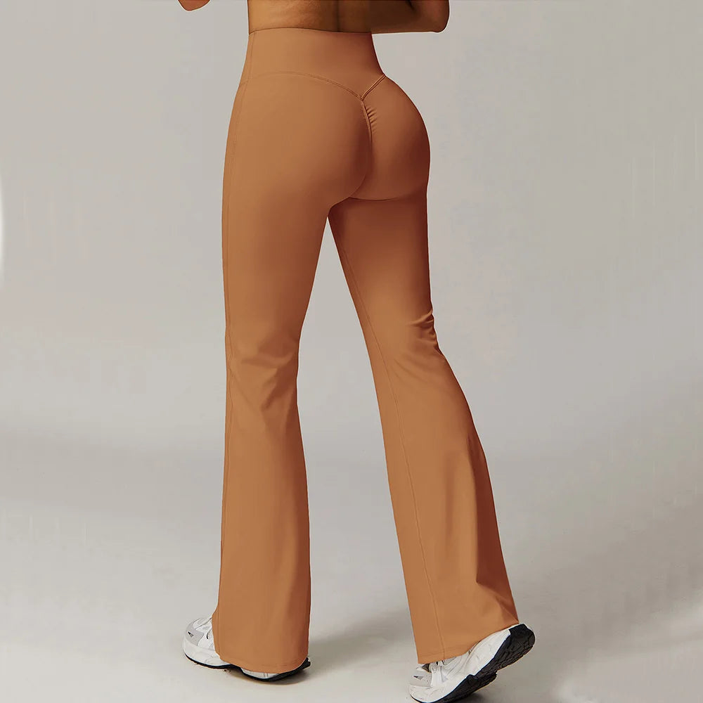 High Waist Wide Leg Pants Leggings