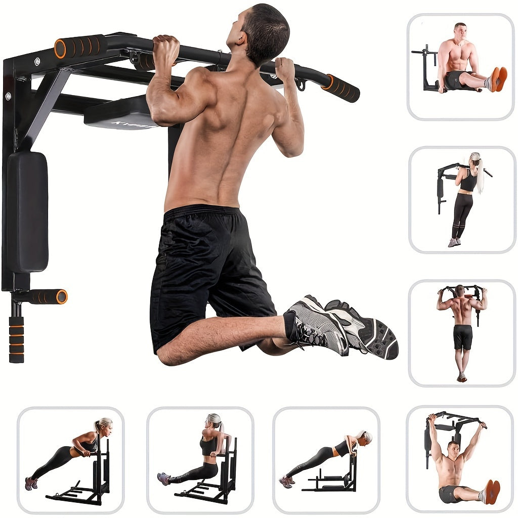 Heavy-Duty Foldable Wall Pull-Up Bar